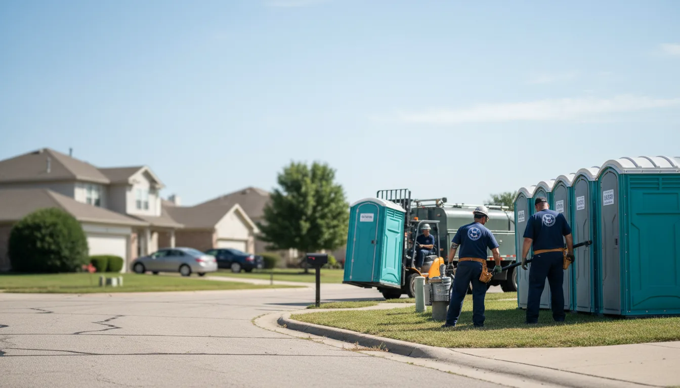 Porta Potty Rental in Logan, OH near me